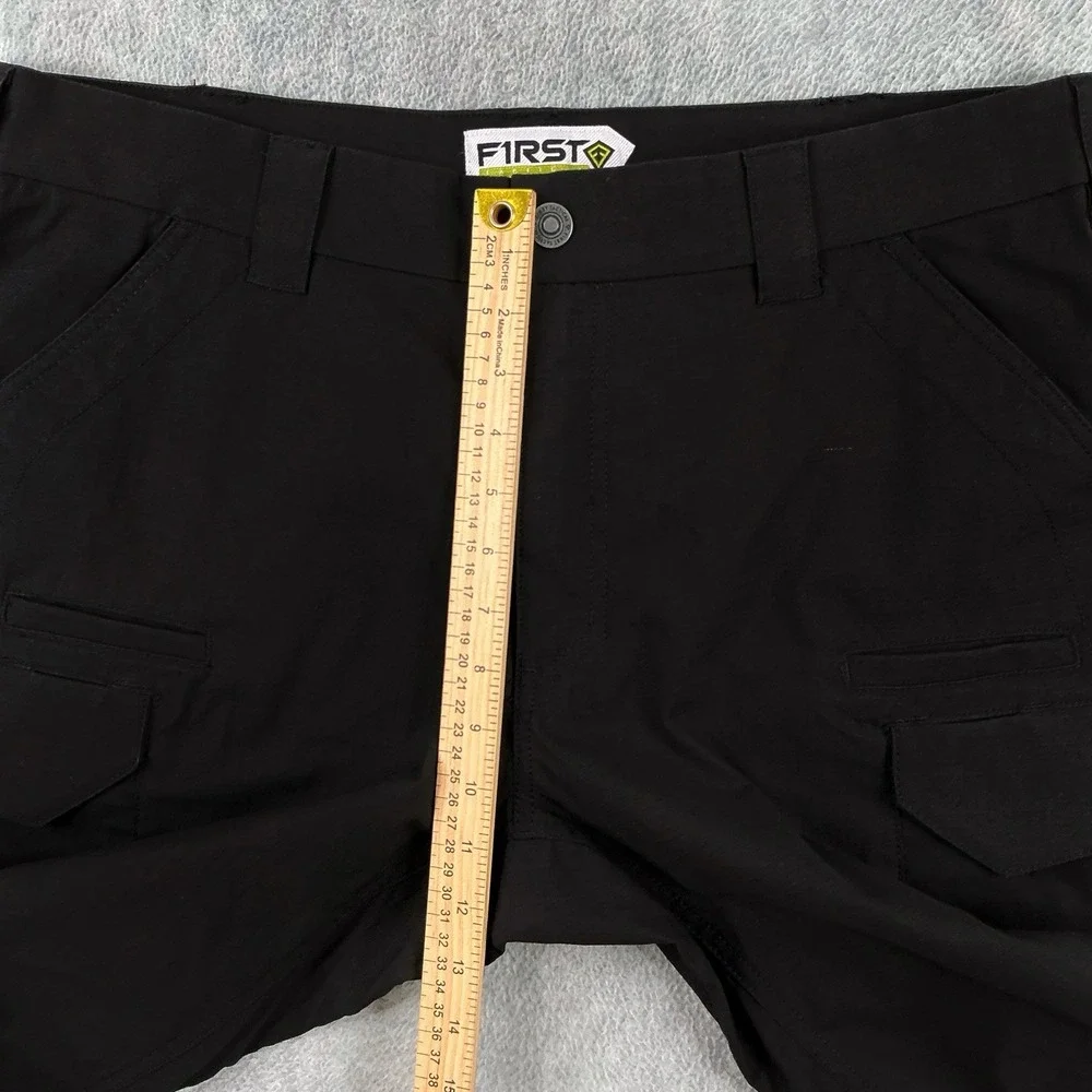 First Tactical Pants Men 38x32 (ACTUAL 38x29) Black Tactical Ripstop Cargo